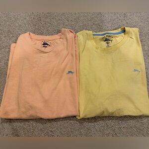 Bundle of 2 - Joe Marlin Peach and Yellow T-Shirts